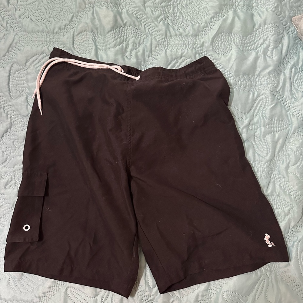 Disney Parks Black Men's swim trunks size M with Mickey Mouse